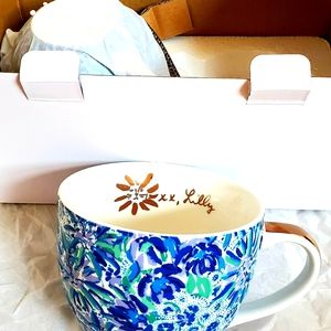 Lilly Pulitzer Ceramic Mugs (Set of 2)